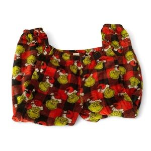 Grinch Plaid Pajama Pants